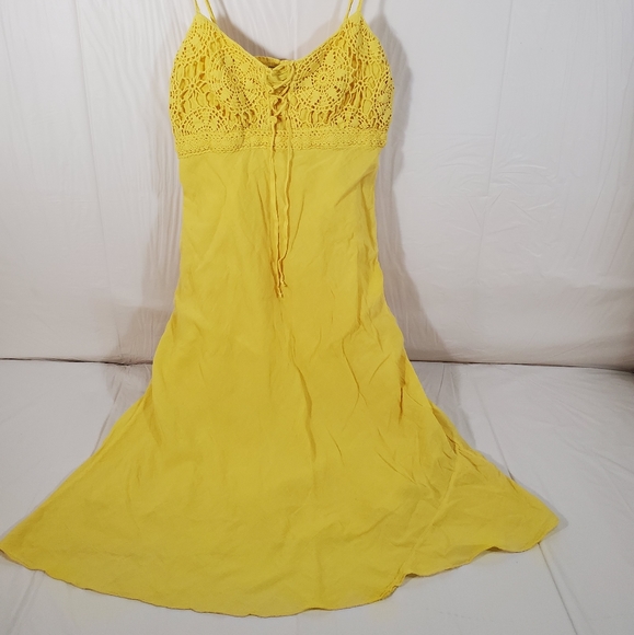 MLLE GABRILLE Women Size Small Yellow Dress - Picture 1 of 3